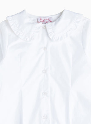 Confiture Top Pie Crust Collar Blouse