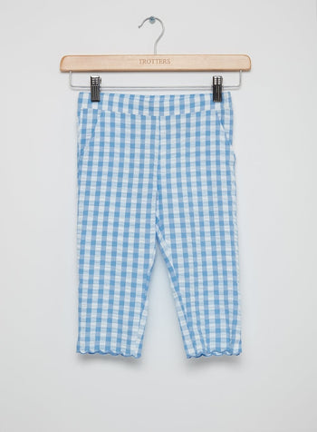 Confiture Trousers Petal Hem Capri Trousers