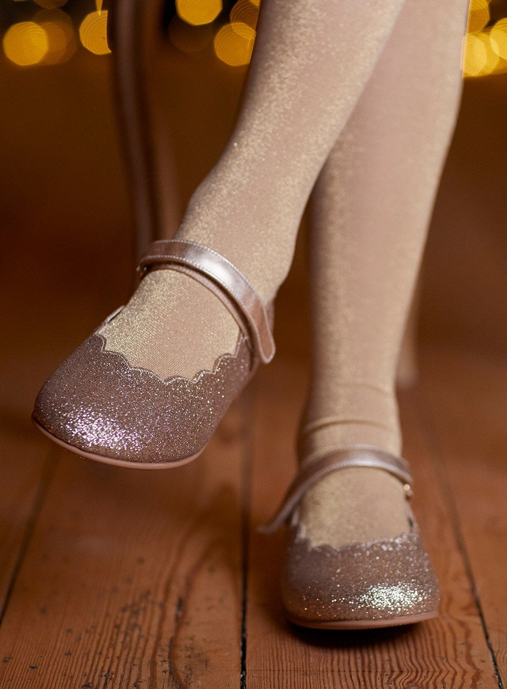 Sparkly Tights in Gold  Trotters Childrenswear – Trotters
