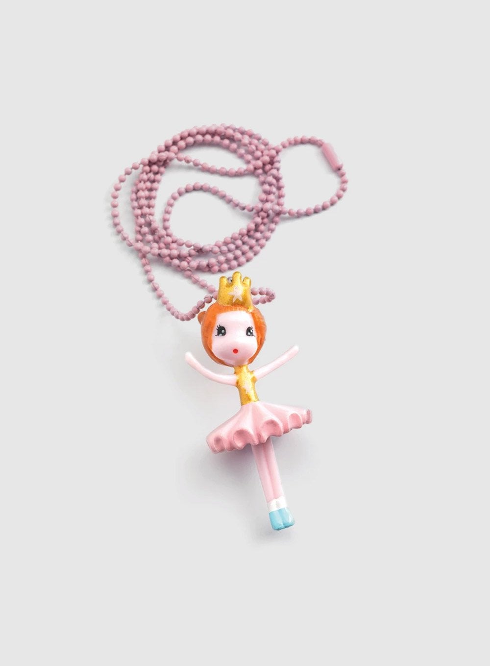 Djeco Jewellery Lovely Charms Ballerina Necklace - Trotters Childrenswear