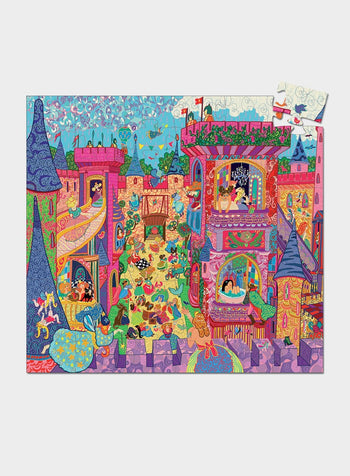 Djeco Puzzle Fairy Castle Jigsaw Puzzle - Trotters Childrenswear