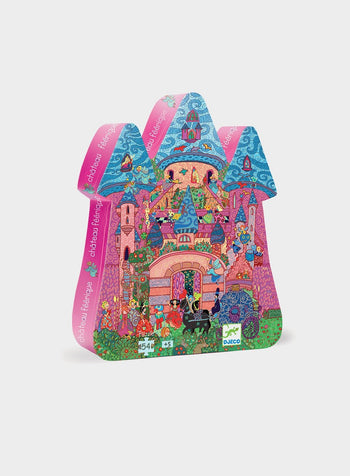 Djeco Puzzle Fairy Castle Jigsaw Puzzle - Trotters Childrenswear