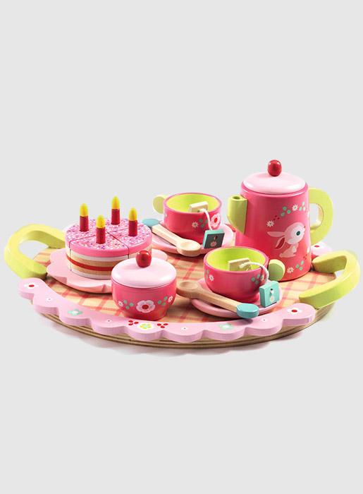 Djeco Toy Lili Rose's Tea Party Set - Trotters Childrenswear