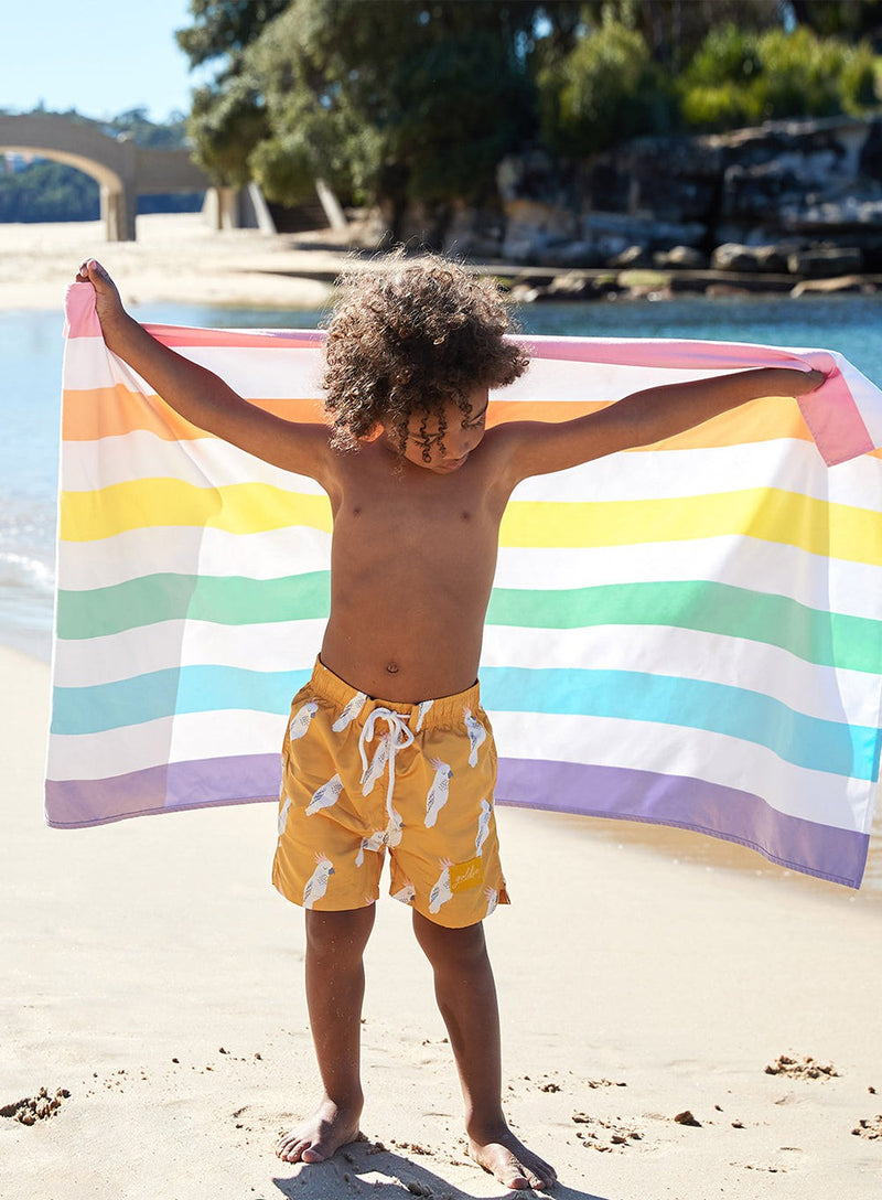 Dock&Bay Towel Dock & Bay Microfibre Beach Towel in Unicorn Waves