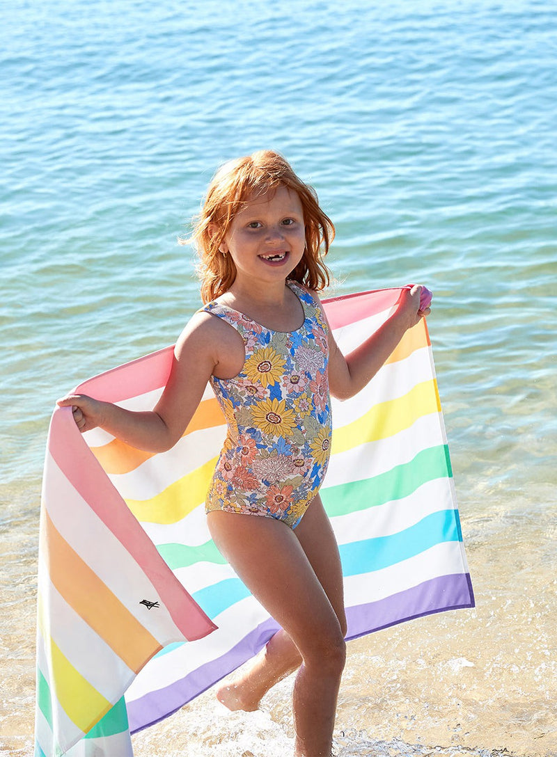 Dock&Bay Towel Dock & Bay Microfibre Beach Towel in Unicorn Waves