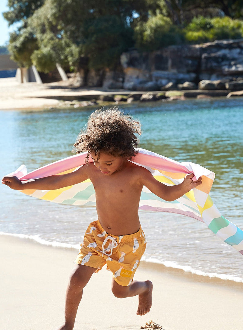 Dock&Bay Towel Dock & Bay Microfibre Beach Towel in Unicorn Waves