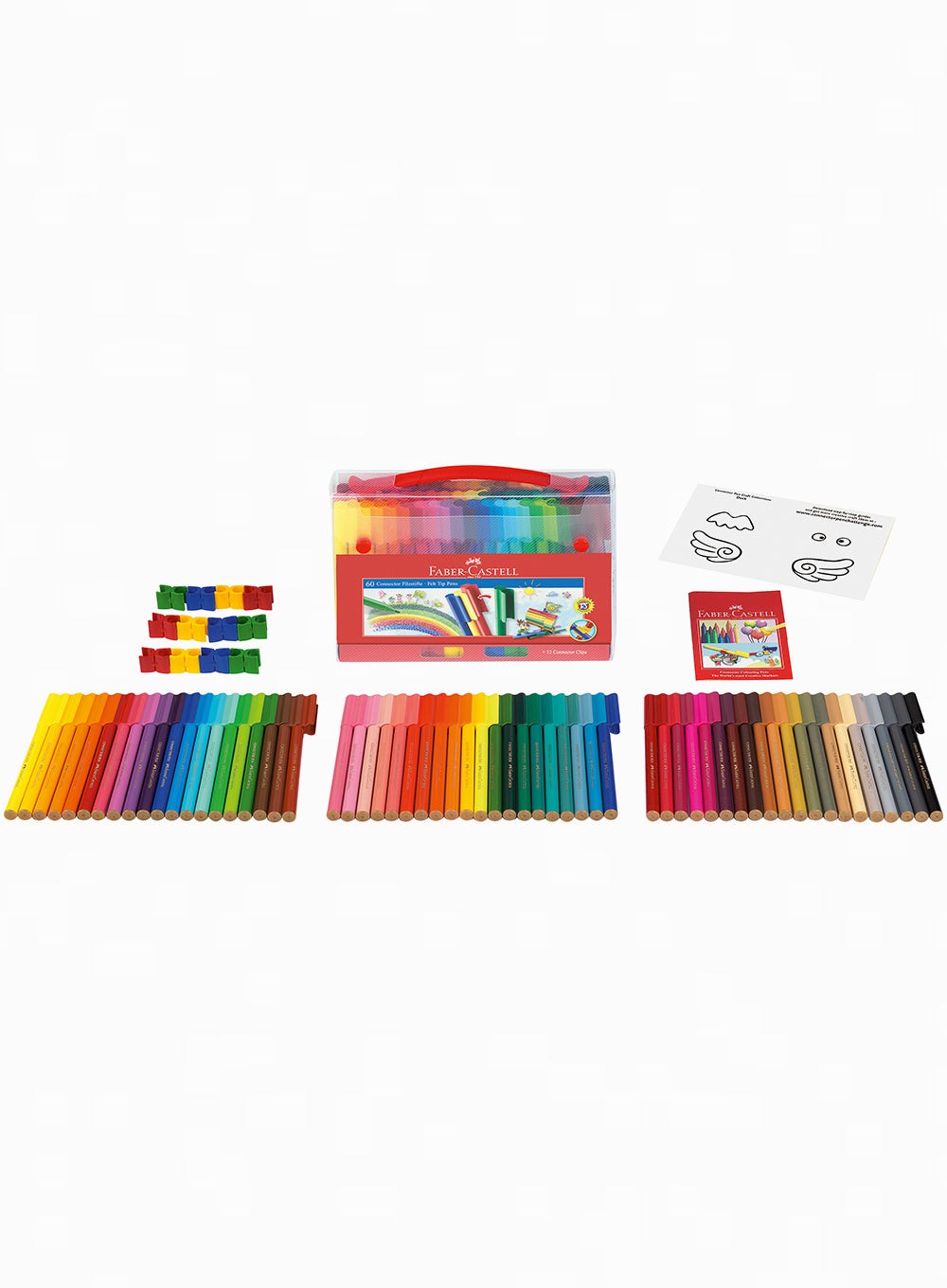 Faber Castell Toy Gift Set Connector Pen x60