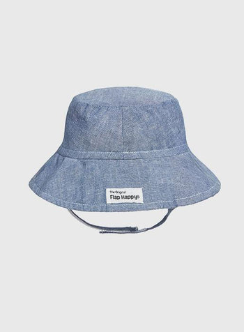 Flap Happy Hat Flap Happy Crusher Hat in Chambray