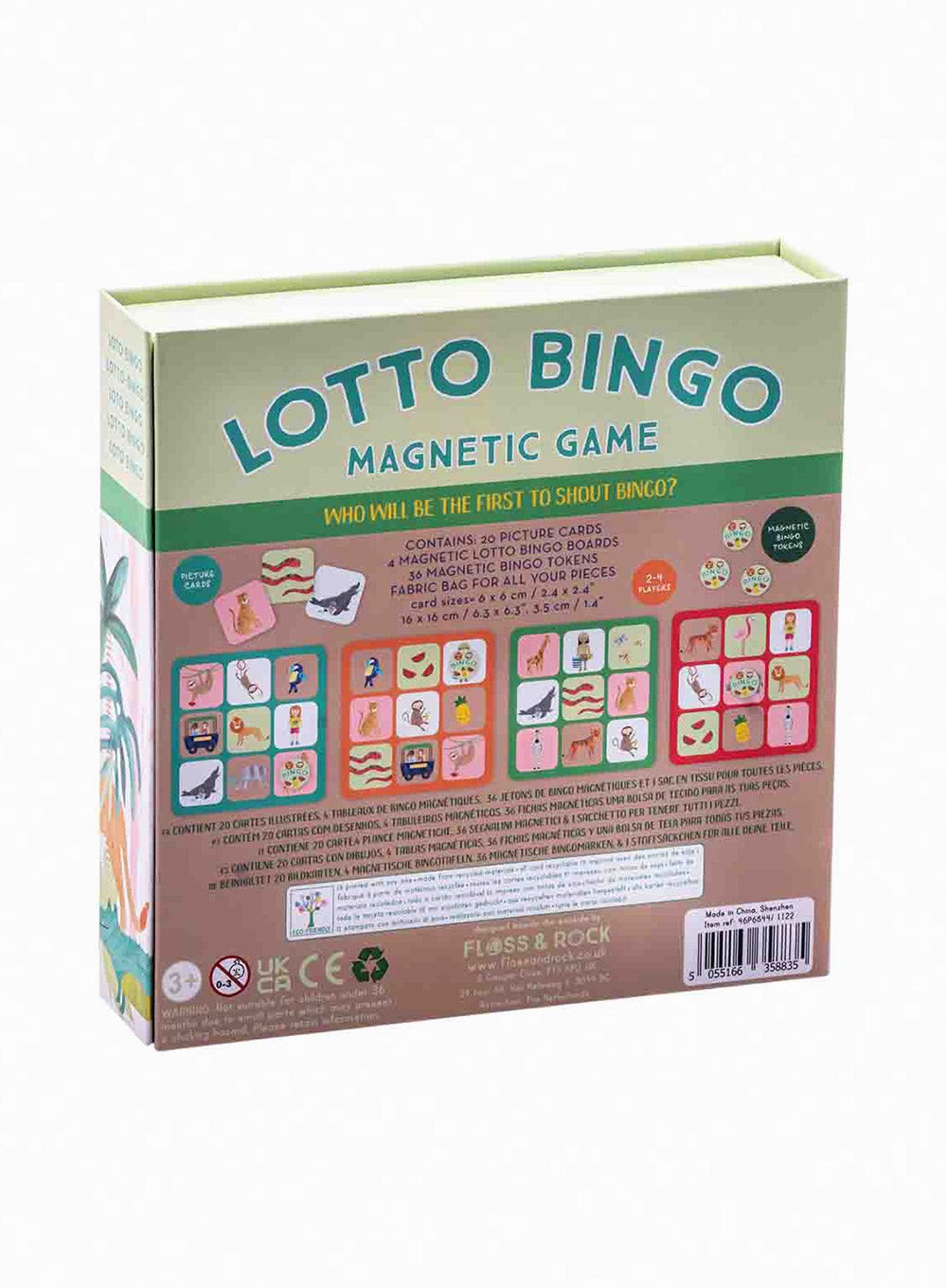 Floss & Rock Jungle Lotto Bingo  Trotters Childrenswear – Trotters  Childrenswear USA