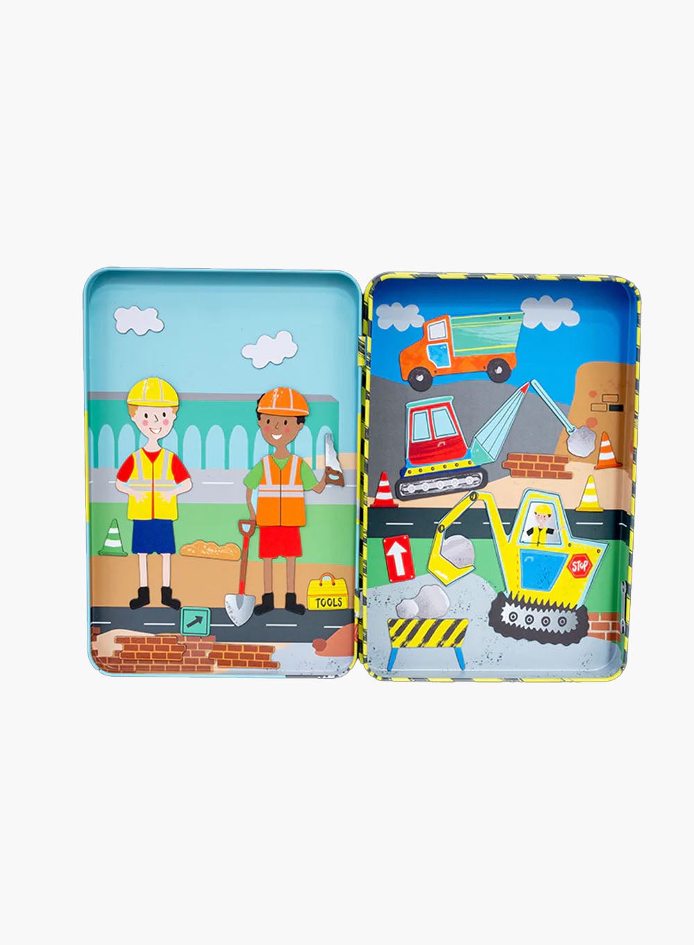 Floss & Rock Toy Magnetic Playtime - Construction