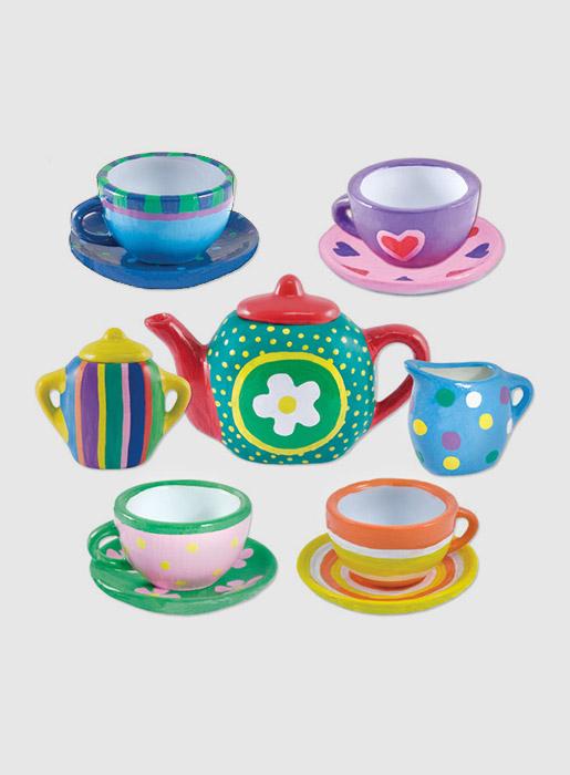 Galt Toy Galt Paint a Tea Set Activity Pack - Trotters Childrenswear