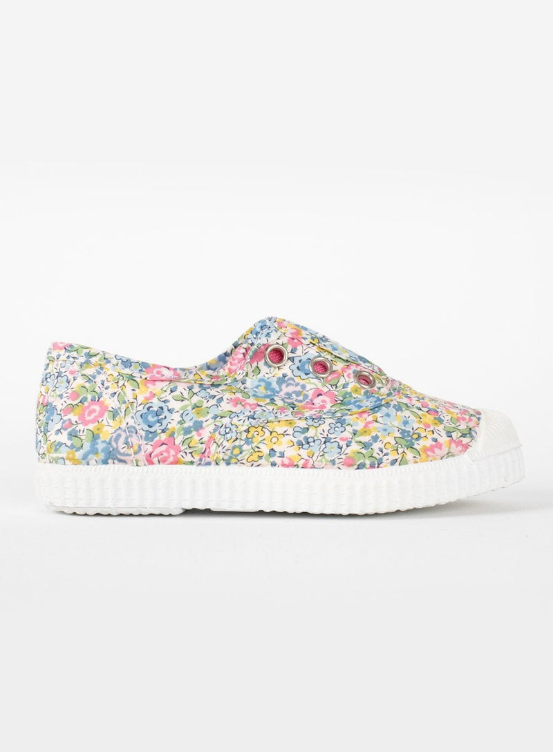 Hampton Canvas Canvas Shoes Hampton Canvas Plum Plimsolls in Emma Georgina