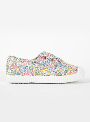 Hampton Canvas Canvas Shoes Hampton Canvas Plum Plimsolls in Emma Georgina