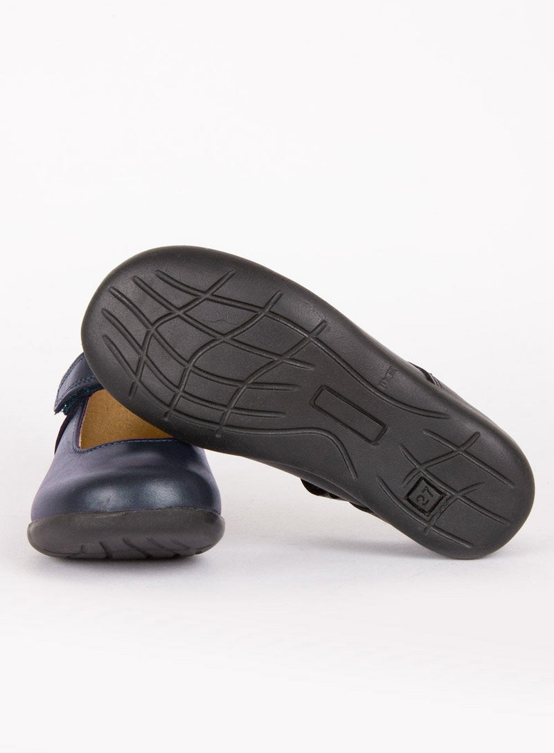Hampton Classics School Shoes Hampton Classics Emily School Shoes in Navy - Trotters Childrenswear