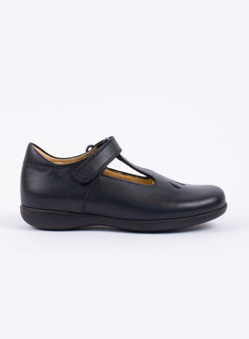 Hampton Classics School Shoes Hampton Classics Evie School Shoes in Navy - Trotters Childrenswear