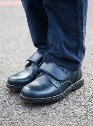 Hampton Classics School Shoes Hampton Classics George School Shoes in Navy - Trotters Childrenswear