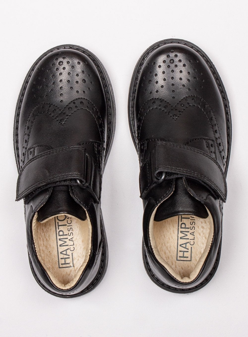 Hampton Classics Gregory School Shoes in Black