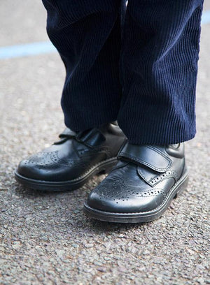 Hampton Classics School Shoes Hampton Classics Gregory School Shoes in Black