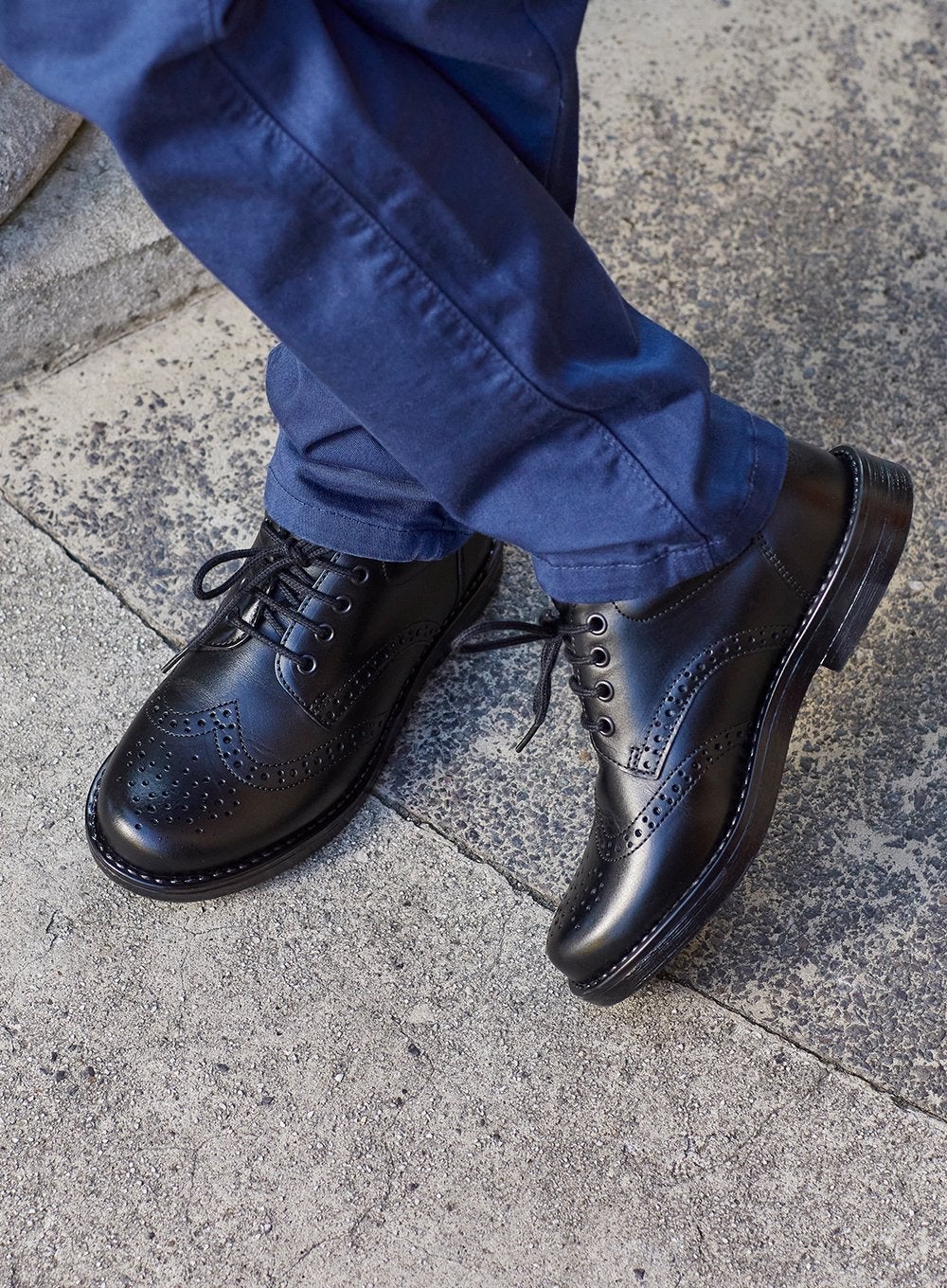 Hampton Classics School Shoes Hampton Classics Hamish School Shoes in Black