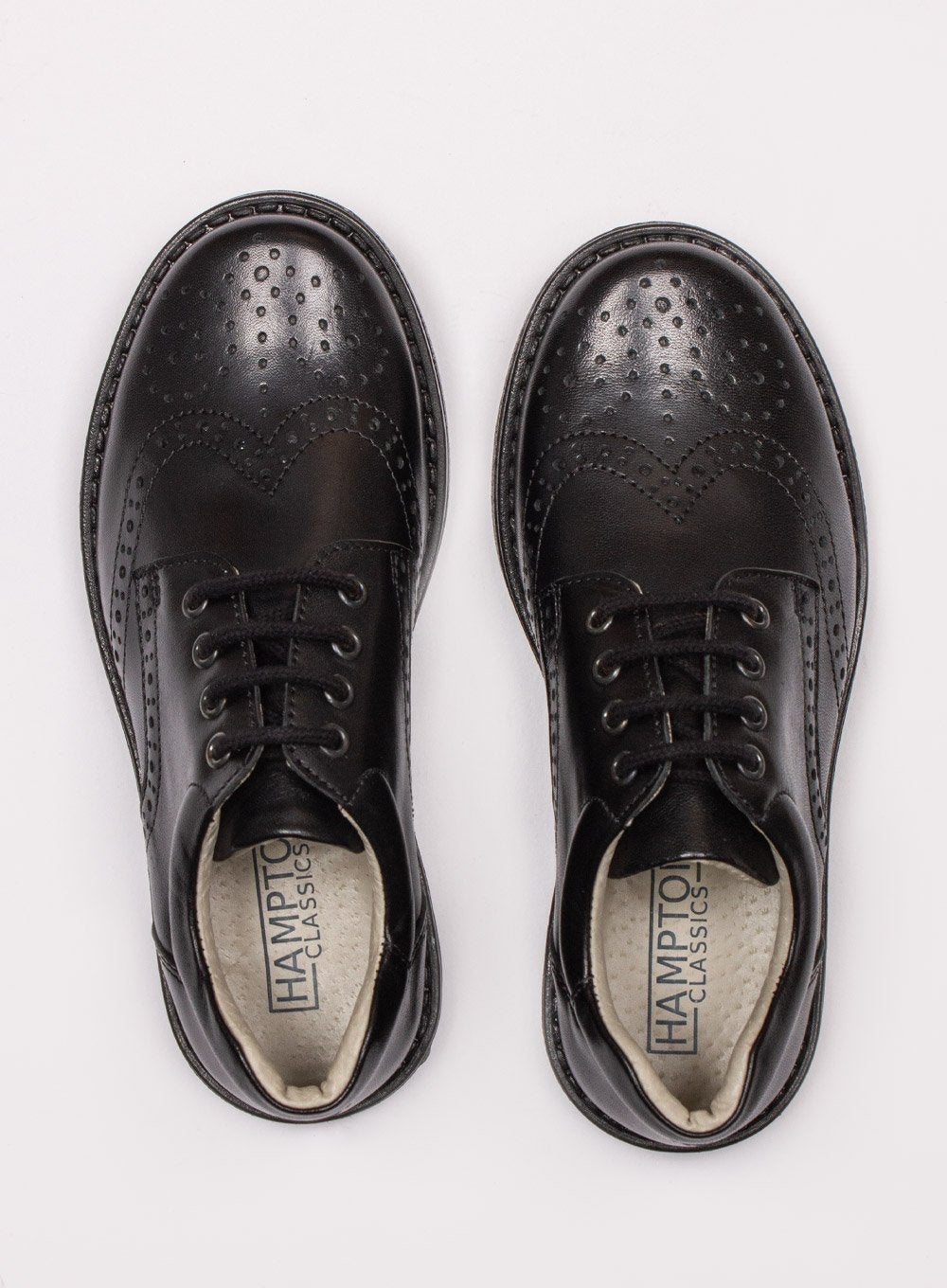 Hampton Classics School Shoes Hampton Classics Hamish School Shoes in Black