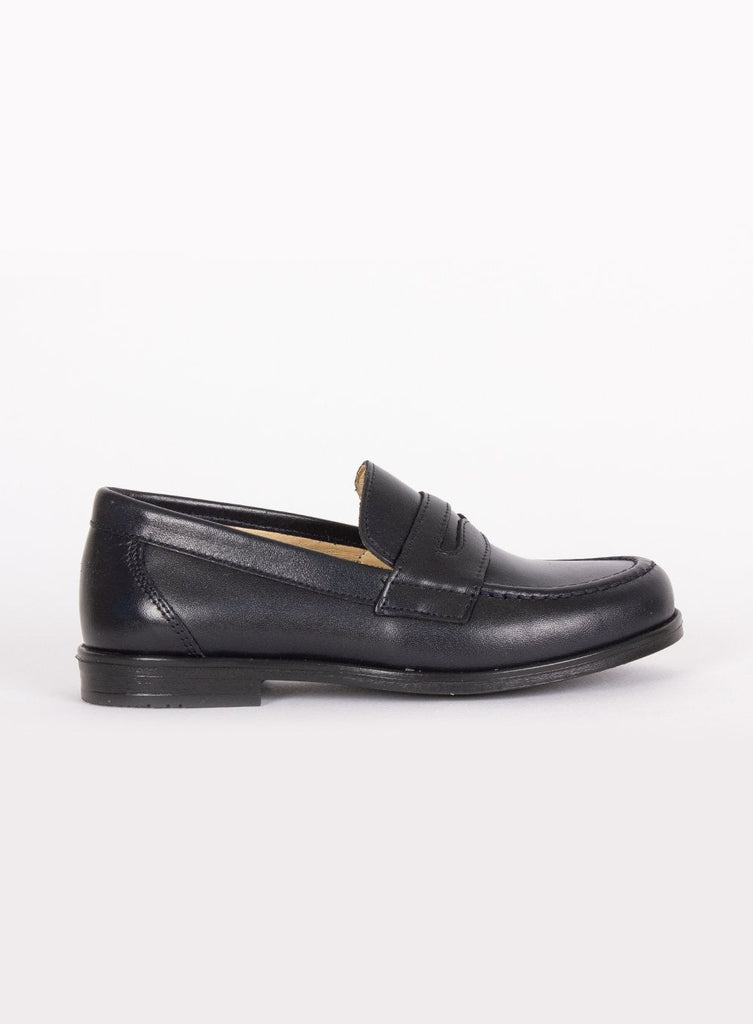 Hampton Classics Hugo Loafer in Navy | Trotters – Trotters ...