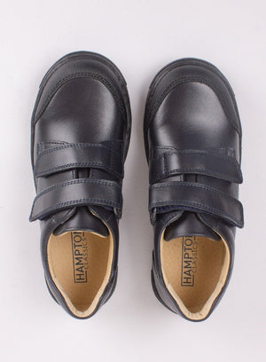 Hampton Classics School Shoes Hampton Classics Jack School Shoes in Navy - Trotters Childrenswear