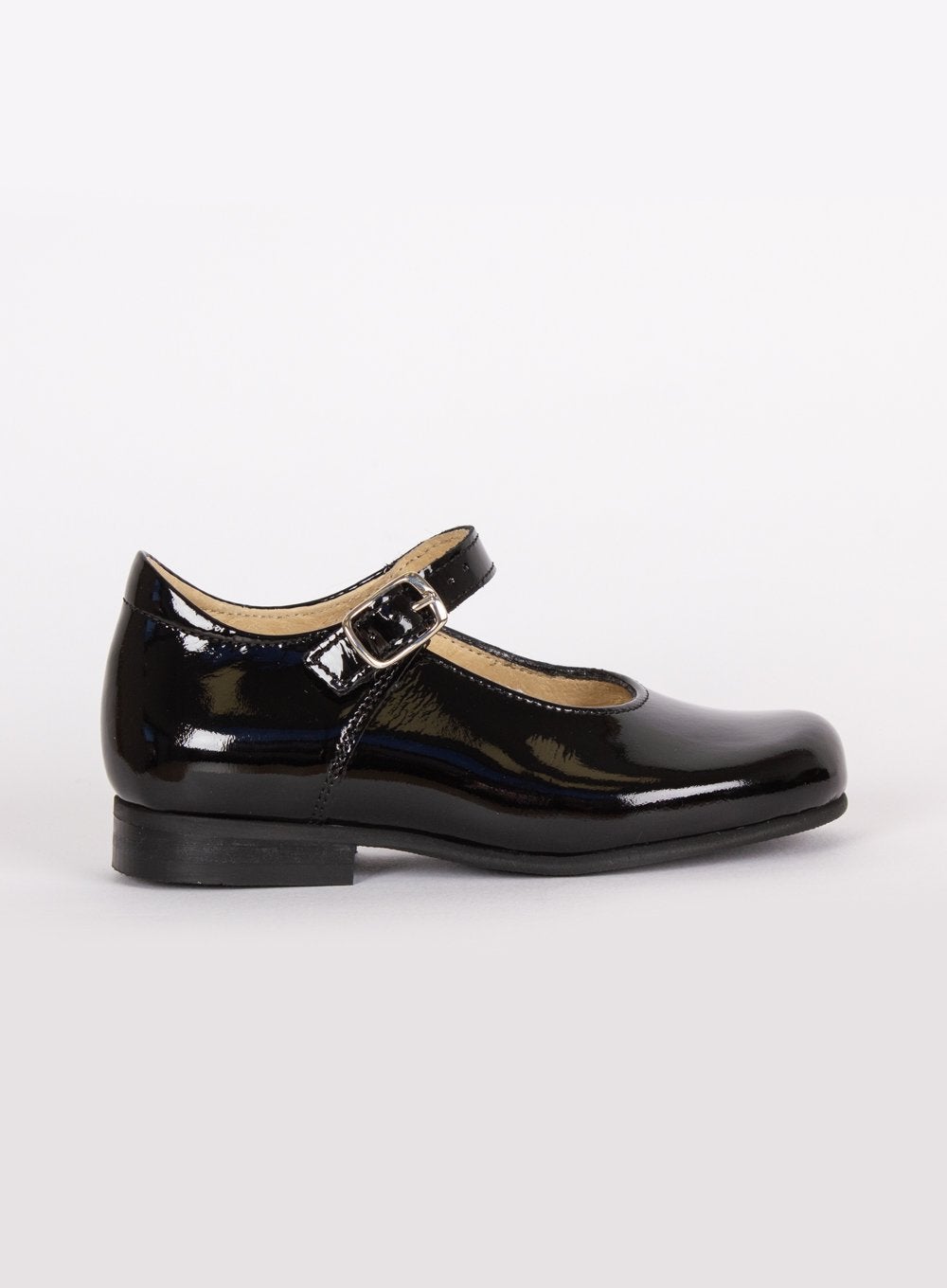 The Royal Hand Craft Black Patent Leather Plain Toe Oxford Men Shoe – Vinci Leather  Shoes