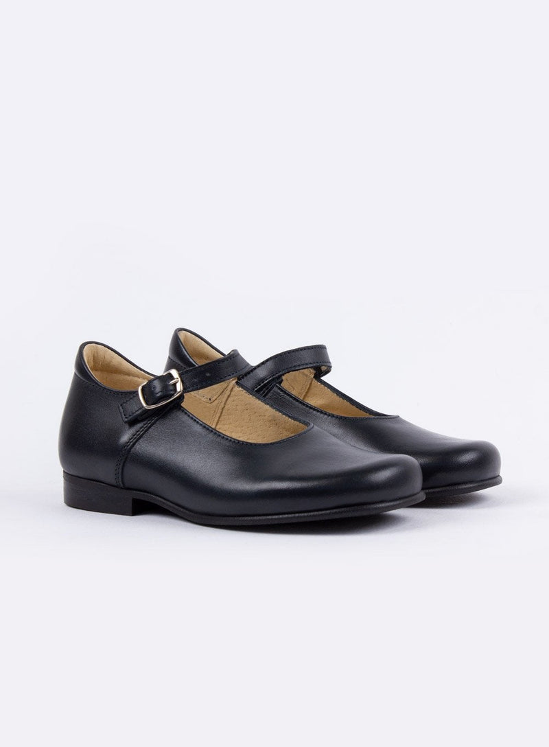 Hampton Classics School Shoes Hampton Classics Kate School Shoes in Navy - Trotters Childrenswear