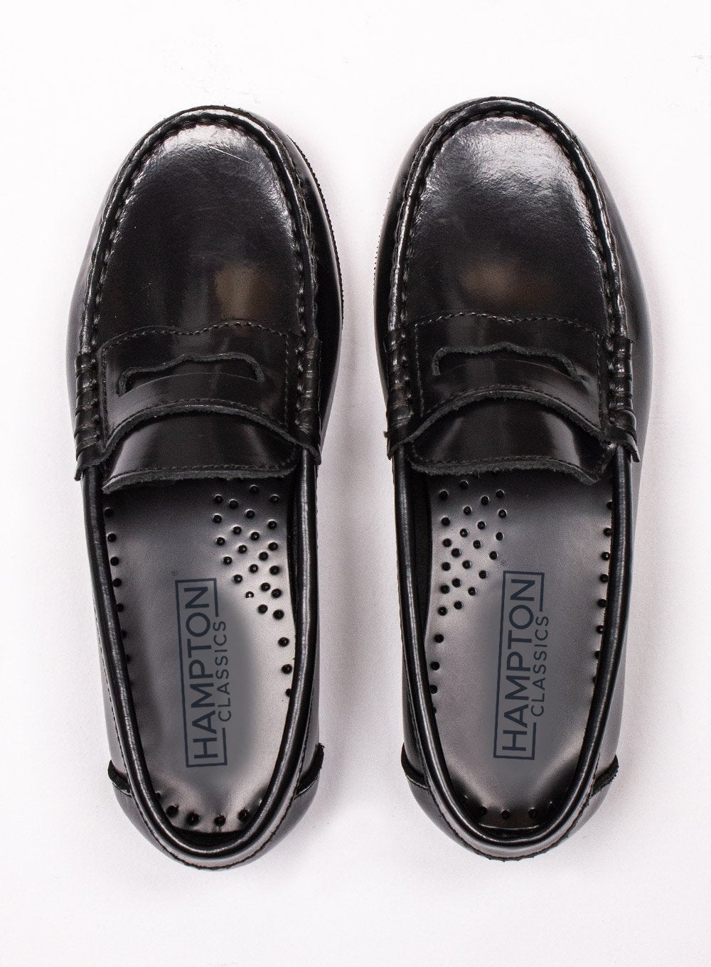Hampton Classics School Shoes Hampton Classics Penny Loafer in Black