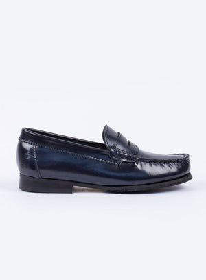 Hampton Classics School Shoes Hampton Classics Penny Loafer in Navy