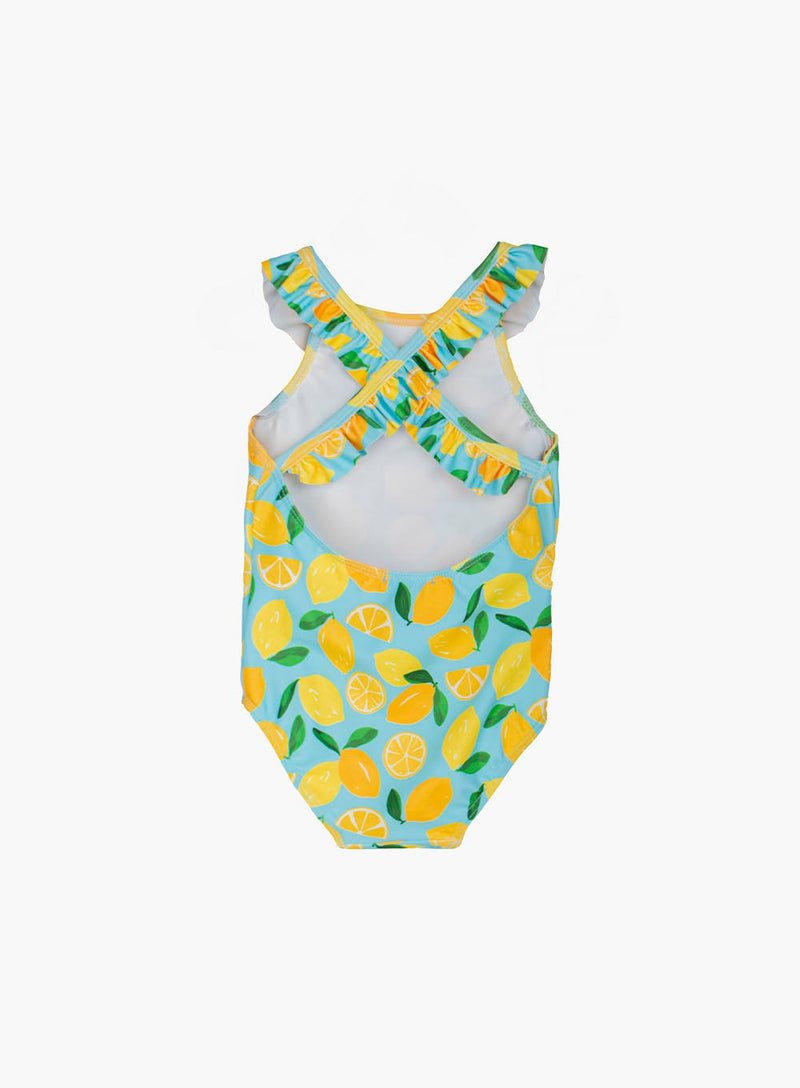 Hampton Swim Swimsuit Baby Frill Swimsuit in Lemon