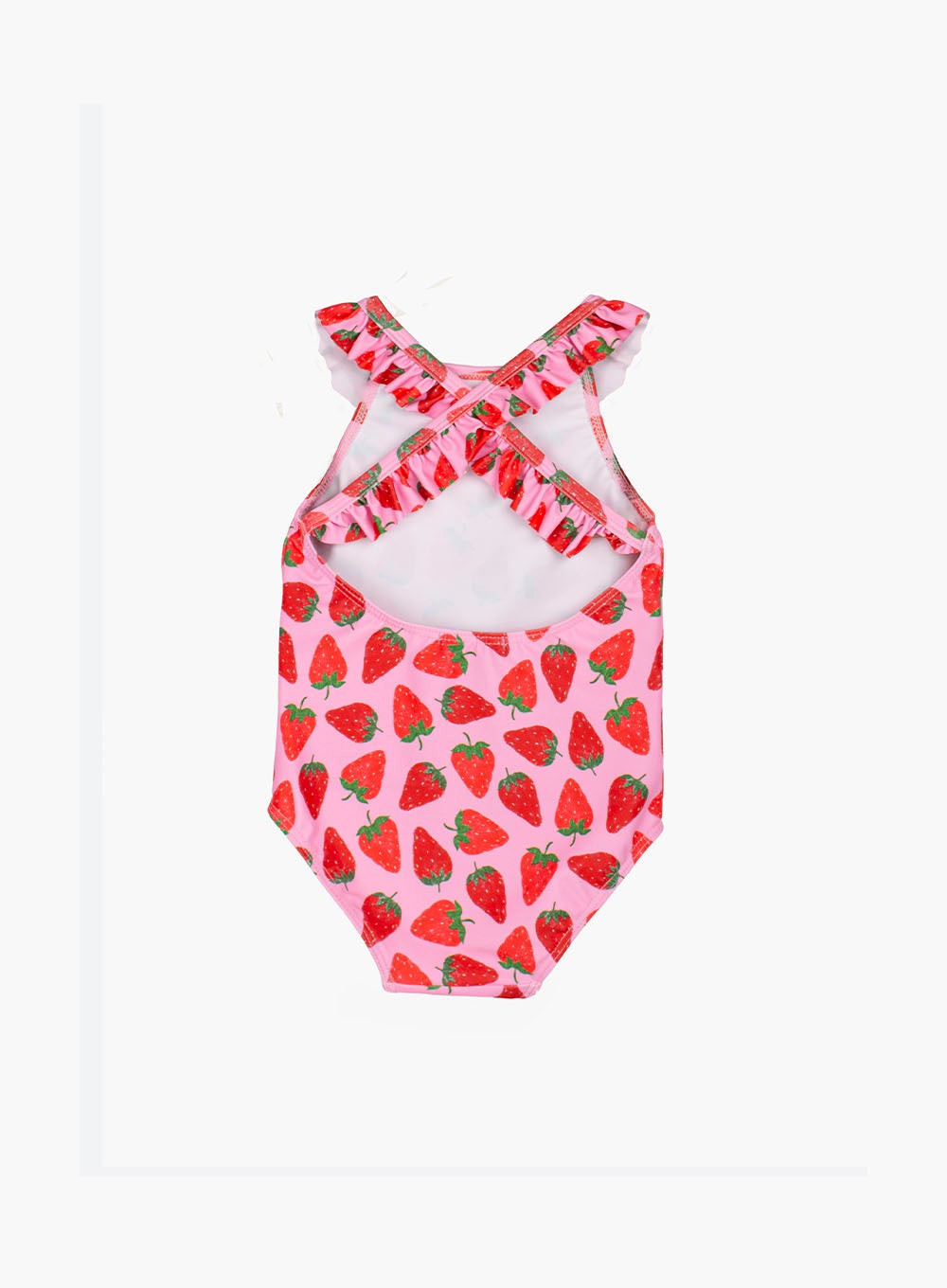 Hampton Swim Swimsuit Baby Frill Swimsuit in Strawberry