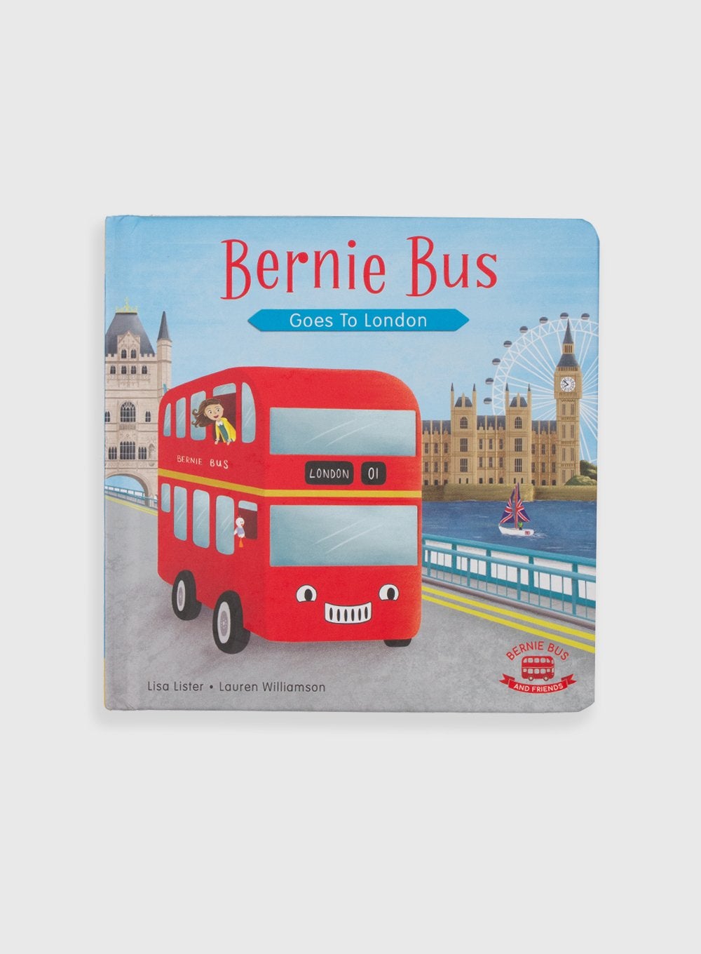 Indigo Jam Book Bernie Bus Goes To London Board Book - Trotters Childrenswear