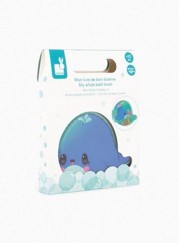 Janod Toy Janod Whale Bath Book