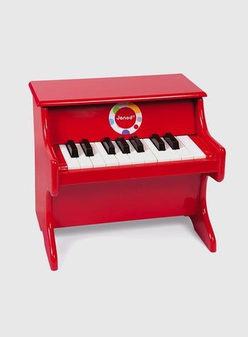 Janod Toy Red Confetti Piano