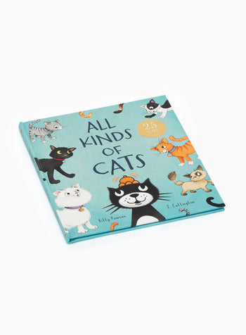 Jellycat Book Jellycat All Kinds of Cats Limited Edition Book