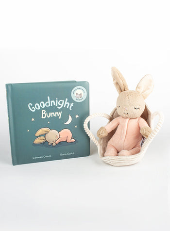 Jellycat Toy Goodnight Bunny Set