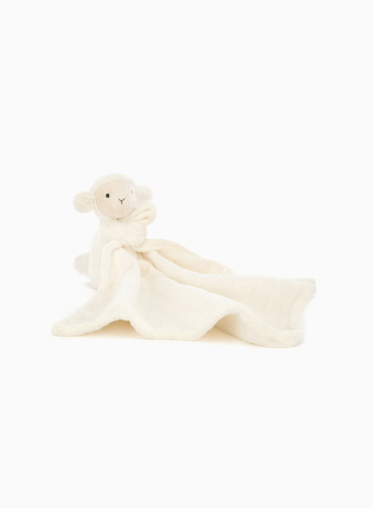 Jellycat Bashful Lamb Soother Blanket Trotters London Trotters