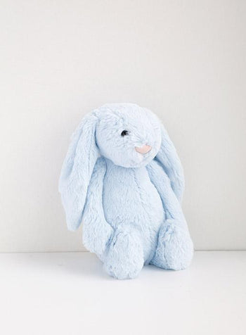 Jellycat Toy Jellycat Medium Bashful Bunny in Blue - Trotters Childrenswear