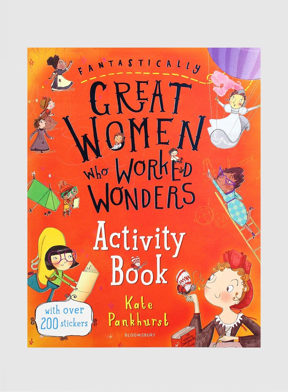 Kate Pankhurst Book Fantastically Great Women Who Worked Wonders Hardback Book - Trotters Childrenswear