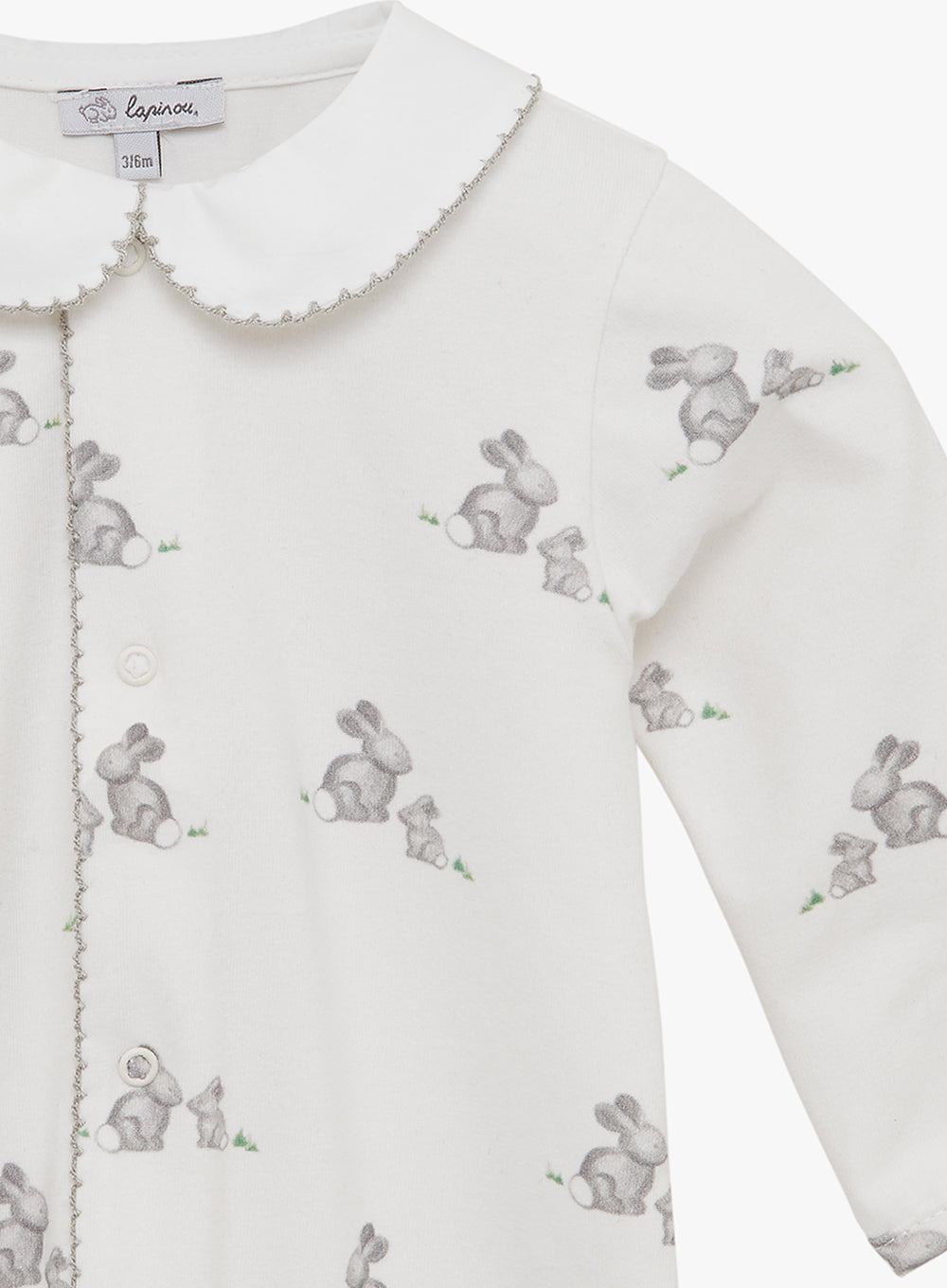 Lapinou All-in-One Little Bunny All-in-One in Grey
