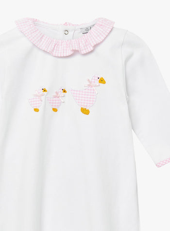 Lapinou All-in-One Little Jemima All-in-One in Pink Gingham