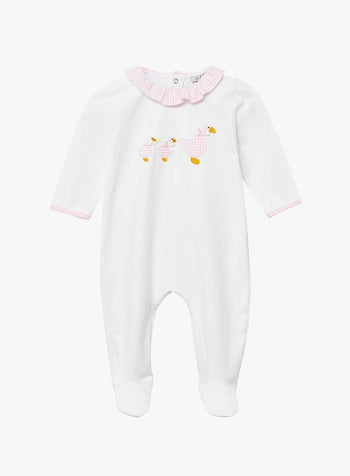 Lapinou All-in-One Little Jemima All-in-One in Pink Gingham