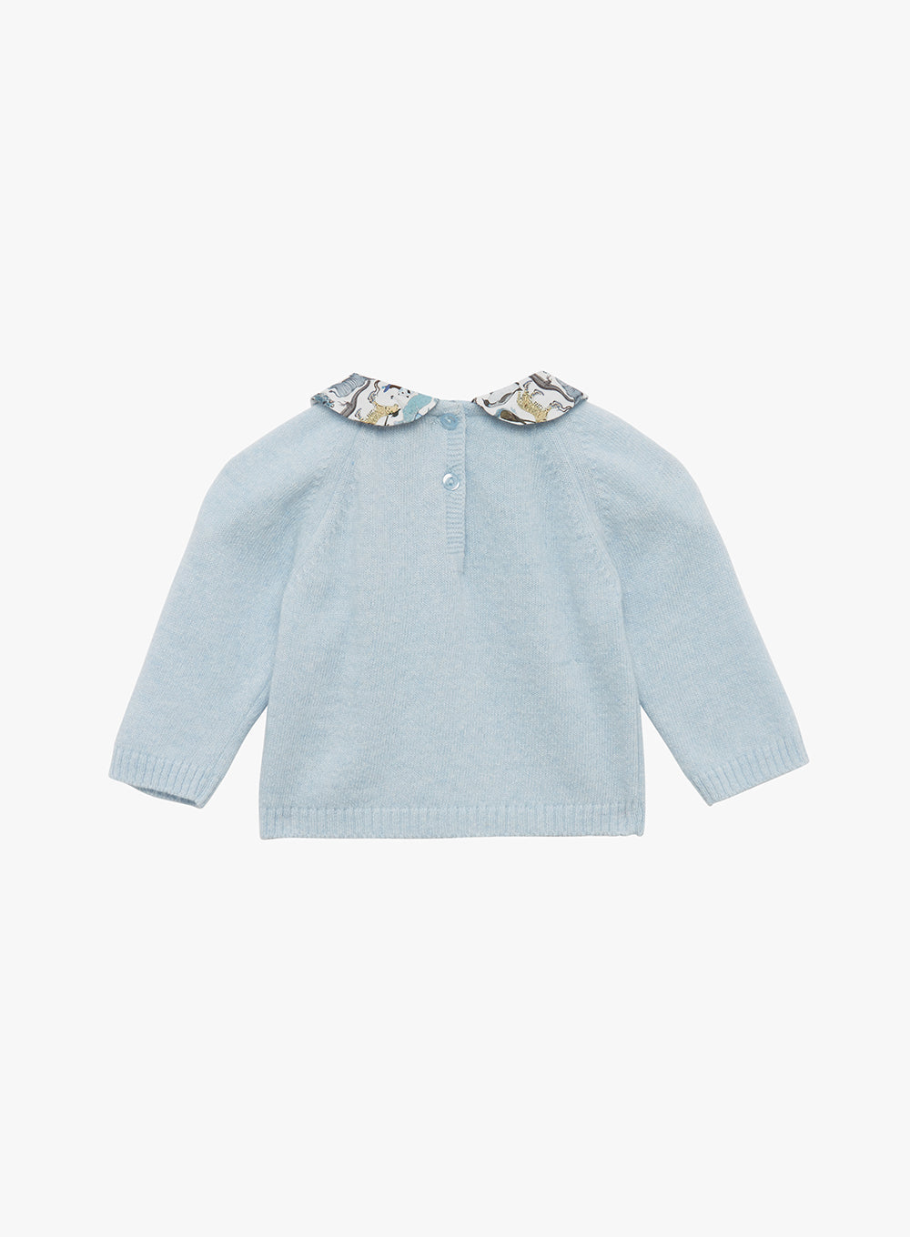 Lapinou All-in-One Little Knitted Set in Zoo Print