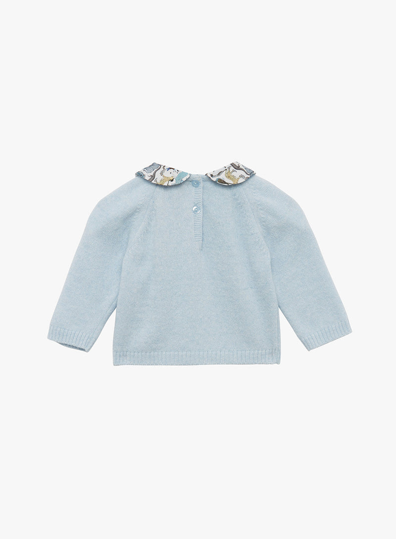 Lapinou All-in-One Little Knitted Set in Zoo Print