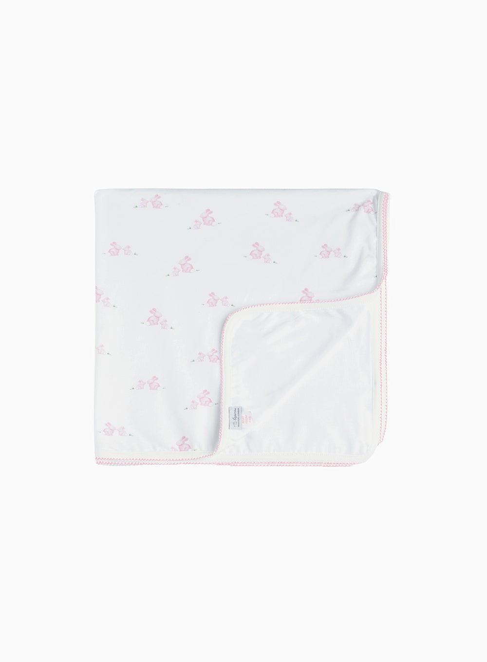 Lapinou Blanket Little Bunny Blanket in Pale Pink