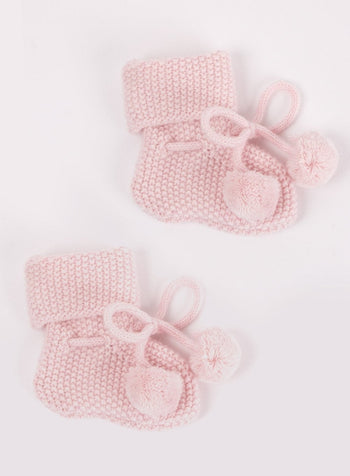 Lapinou Booties Little Booties in Pink