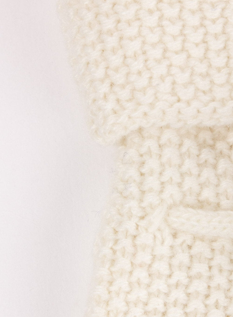 Lapinou Booties Little Booties in White - Trotters Childrenswear