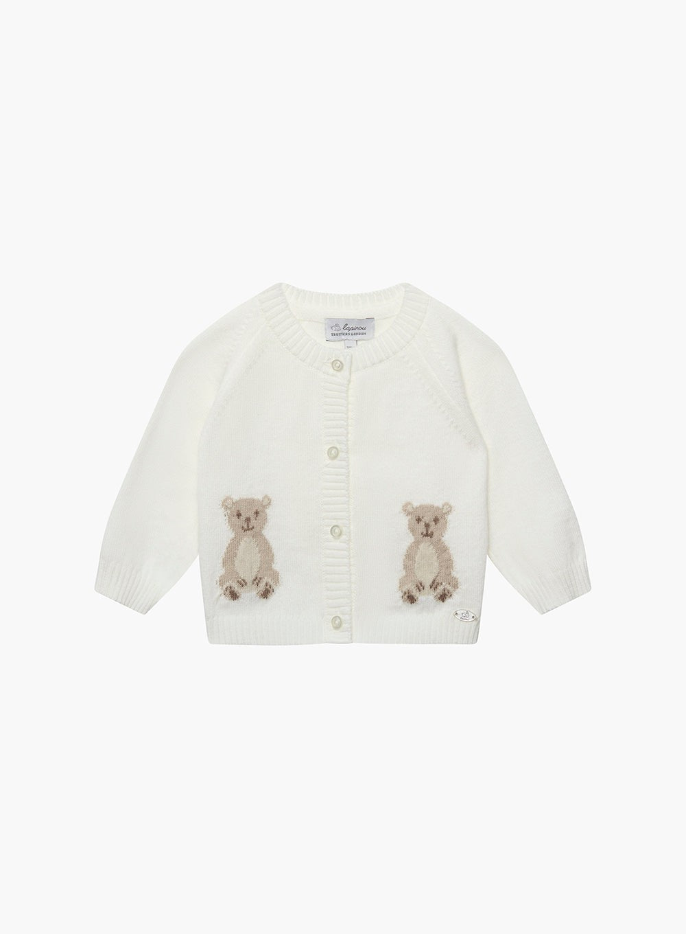 Lapinou Cardigan Baby Teddy Bear Cardigan