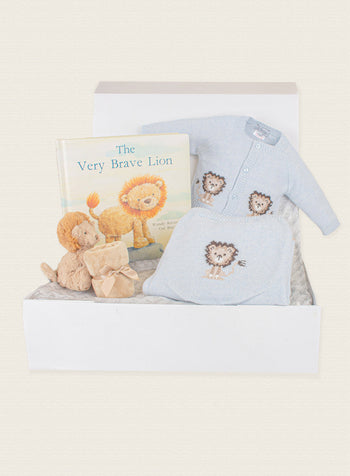 Lapinou/ Jellycat Gift Set Little Augustus Knitted Gift Set